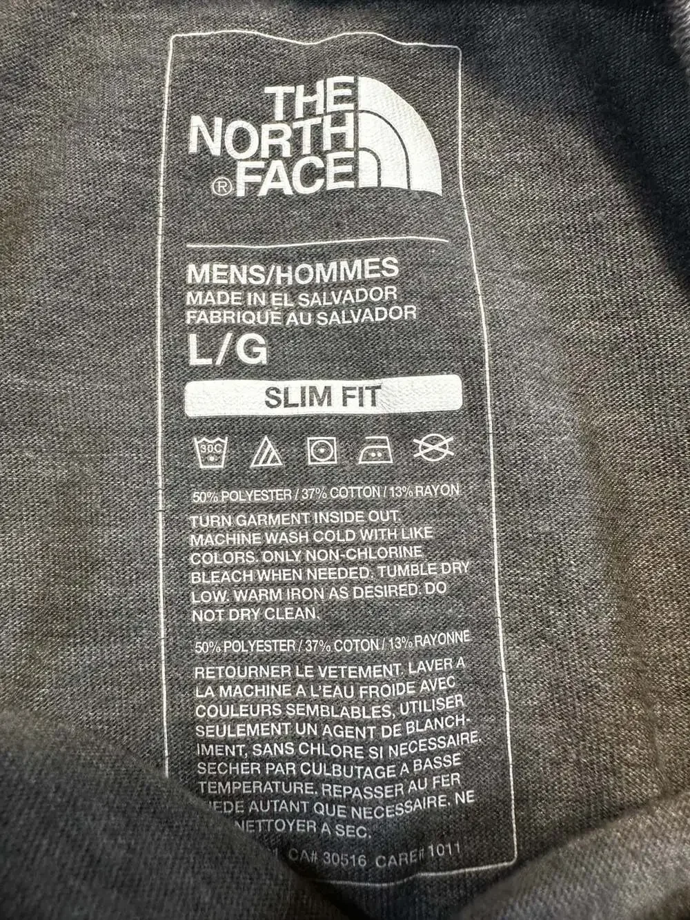 The North Face 'Pack That Ass Up' Graphic T-Shirt Gray Slim Fit Funny Classic